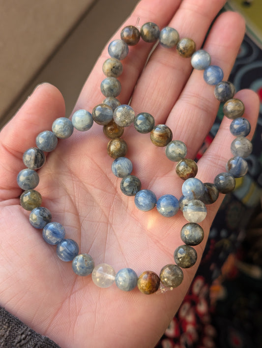 Blue Kyanite bracelet